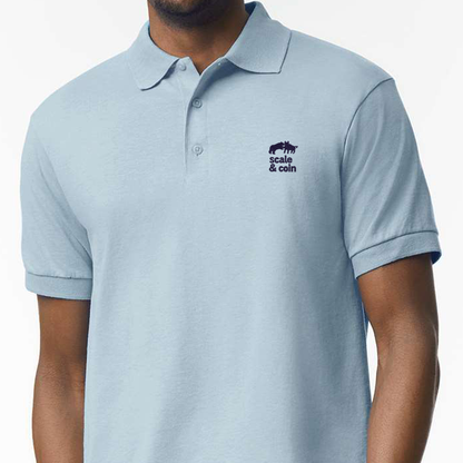 Scale & Coin 2026 Men's Polo Shirt