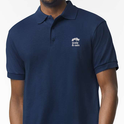 Scale & Coin 2026 Men's Polo Shirt