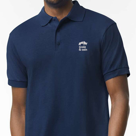 Scale & Coin 2026 Men's Polo Shirt