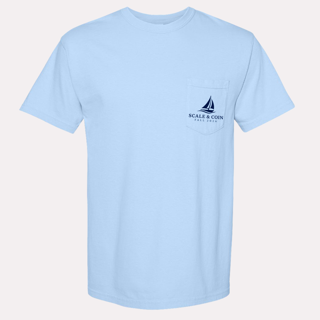 Scale & Coin 2026 Tees with Pocket