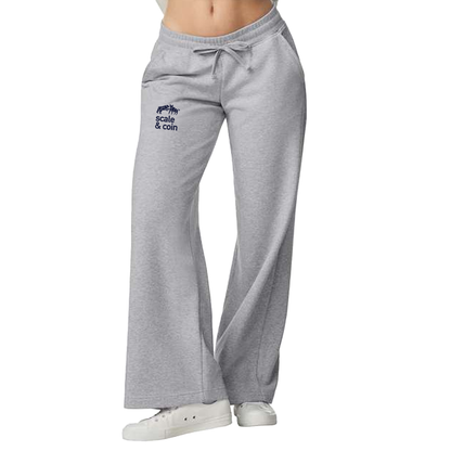 Scale & Coin 2026 Women's French Terry Wide Leg Pants